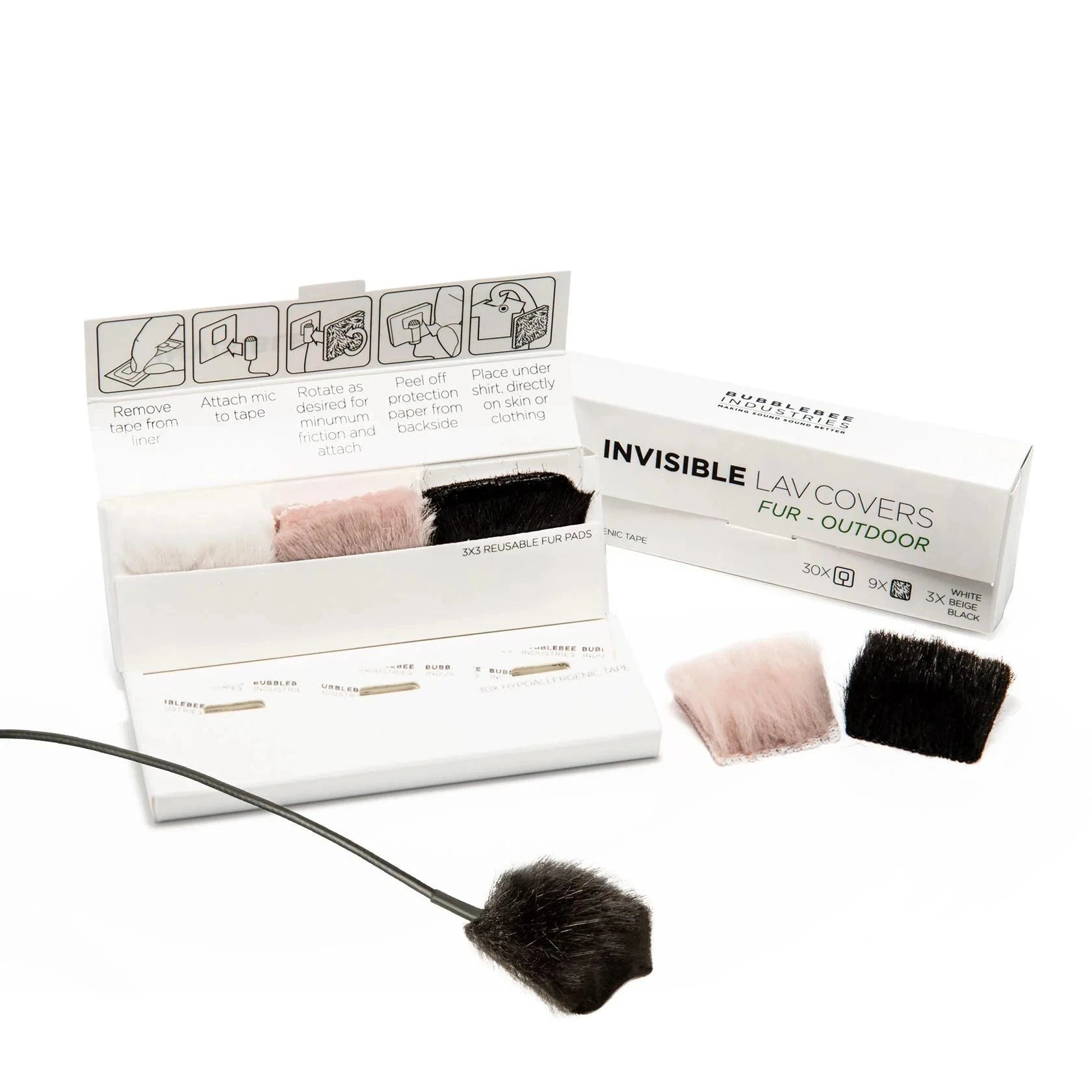 The Invisible Lav Covers - Fur Outdoor Zubehör Bubblebee Industries | Wonka Audio